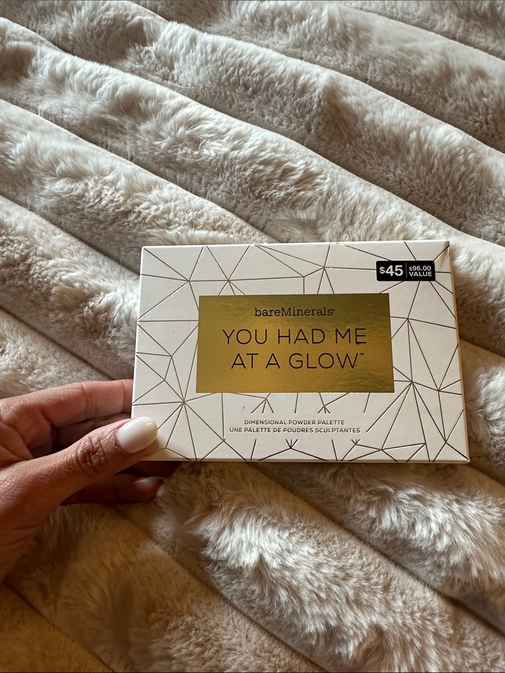 bareMinerals White and Gold You Had Me At A Glow Powder Palette